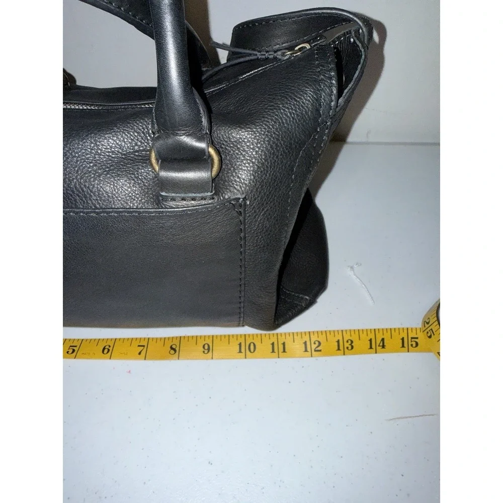 American Leather Co Black Soft Leather Backpack Purse Medium